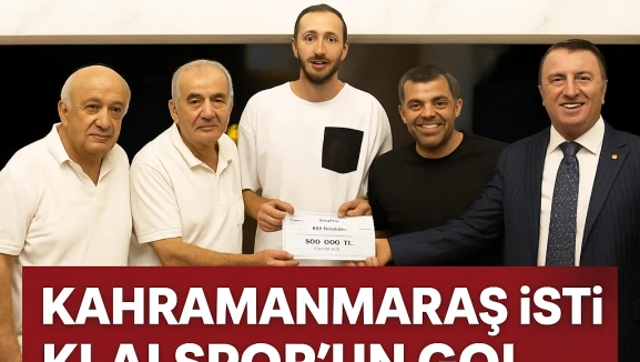 Kahramanmaraş İstiklalspor'un Gol Makinesi Aykut Çift'e 500 Bin TL'lik Ödül!