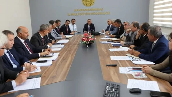 Kahramanmaraş'ta Milli Eğitim Müdürlüğü tarafından düzenlenen Eğitim Değerlendirme Toplantısı büyük ilgi gördü