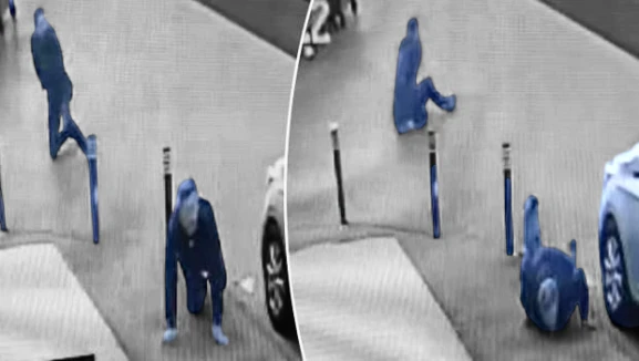 Ümraniye'de yaşanan dehşet verici olay güvenlik kameralarına yansıdı! Motosikletli saldırgan, araçtan inen kişiye silahla ateş açtı.