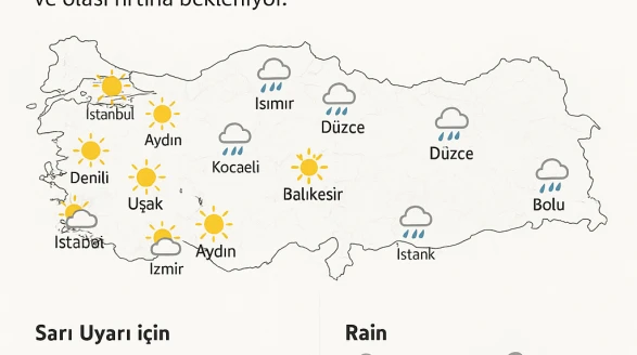 Meteoroloji'den anlık uyarı: 3 bölge risk altında! 19 il için "sarı" alarm durumu!