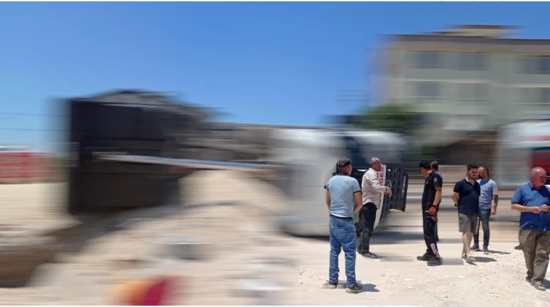 Kamyonun Anadolu Otoyolu'nda Savrulması Trafiği Felç Etti