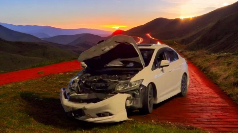 Trafik kazasında motosiklet sürücüsü ölüme çarptı