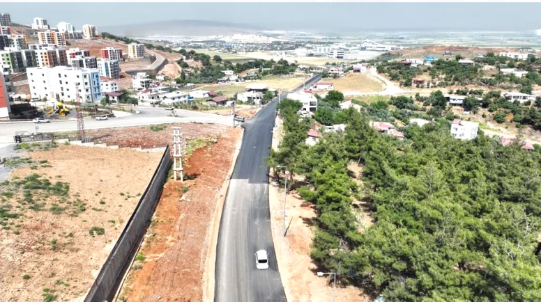 Kahramanmaraş'ta Yapılan 21 Milyon TL Değerindeki Yol Yatırımıyla 6 Bin Ton Asfalt Döşendi!